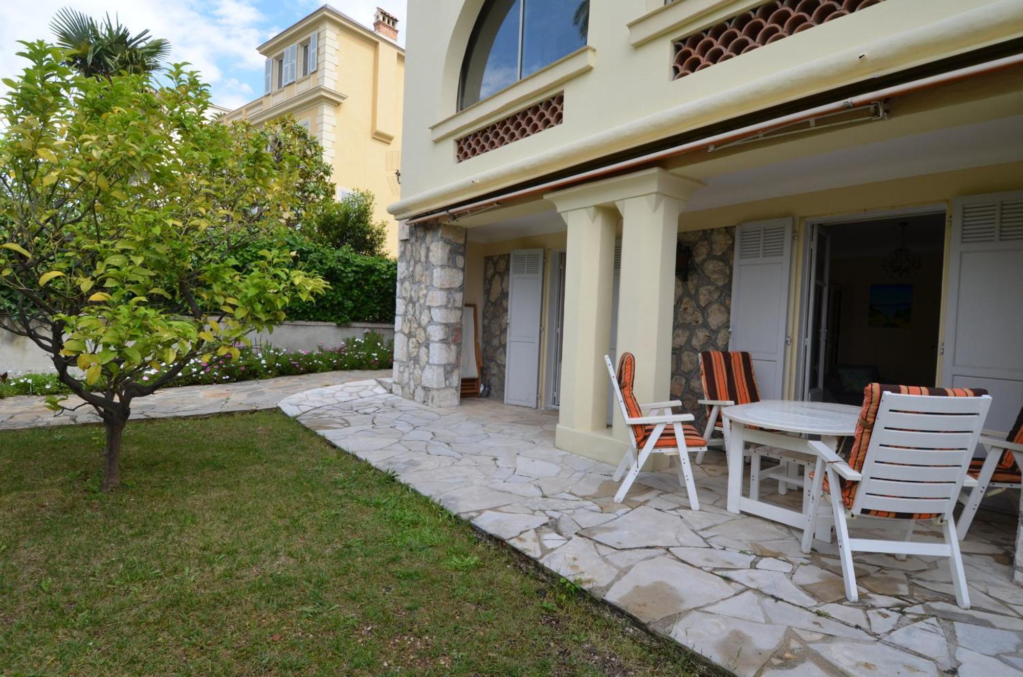 Parc Louisa - Appartement D'Epoque Avec Jardin Et Parking 4 Personnes Le Port De Ницца Экстерьер фото